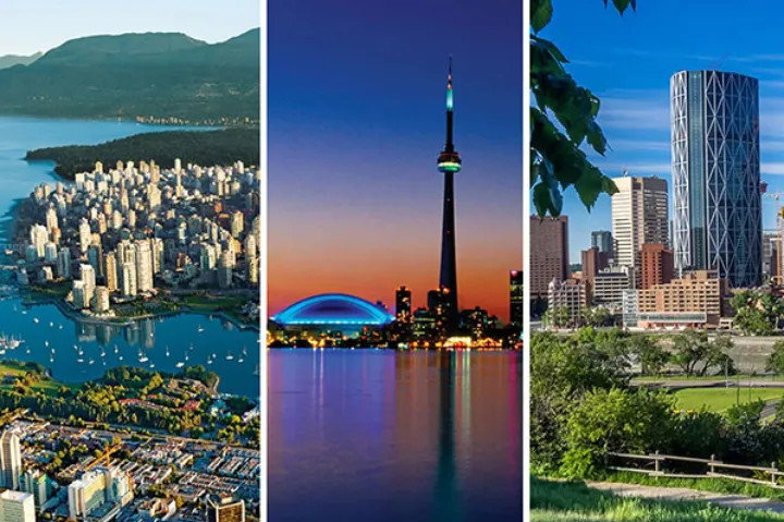 ونکوور، کلگری و تورنتو در میان ۱۰ شهر برتر جهان